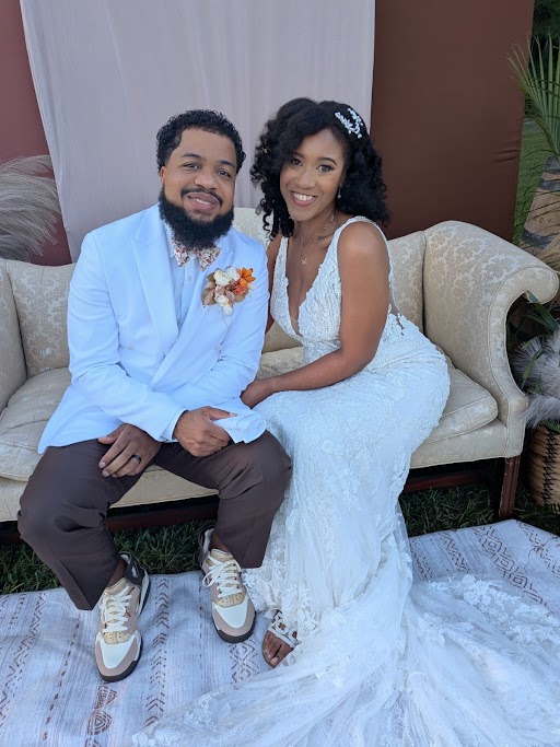Black owned luxury event catering spread in North Carolina